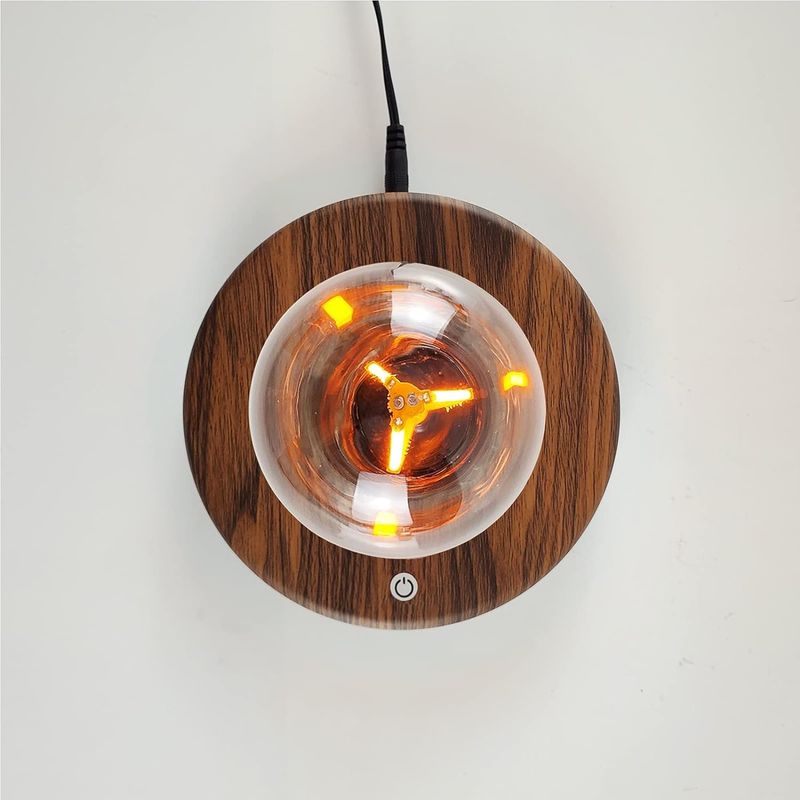 Dekoracja pomieszczeń Burwood Magnetyczna Lampa Lewitacyjna Płynąca Żarówka Lampa biurowa