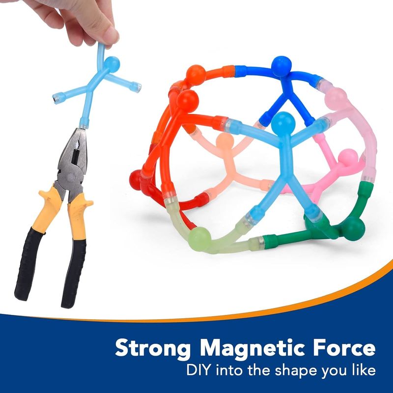 10PCS Magnesy lodówki ludzkie Kolorowe zabawki magnetyczne dla dzieci i dekoracje