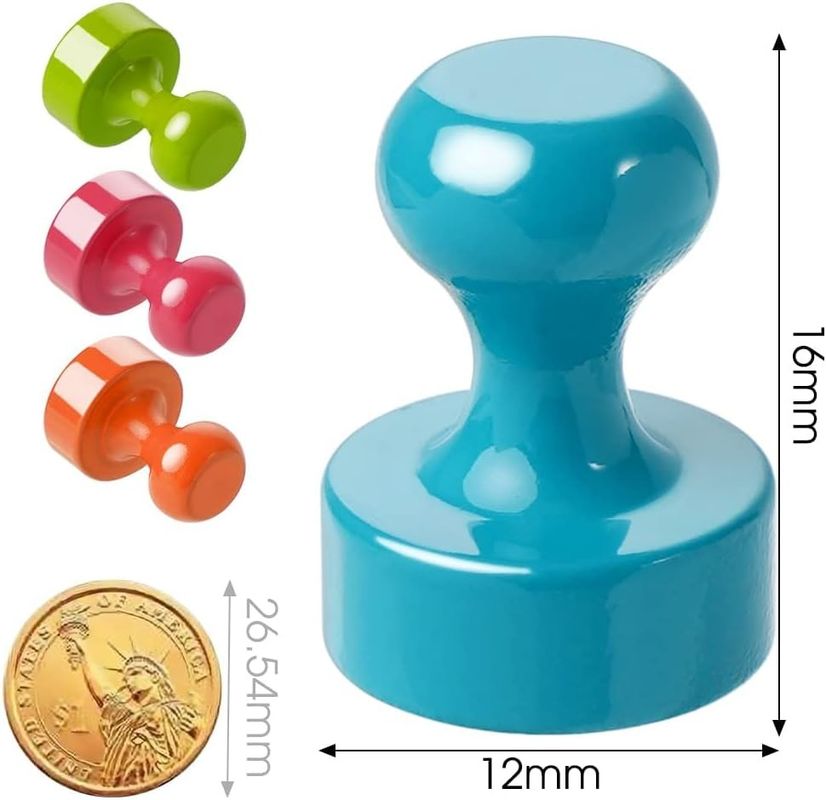 16 sztuk Wielokolorowe Magnesy Palce Metalowe Magnesy Lodówki Do Kształtu Kuchnia Biuro