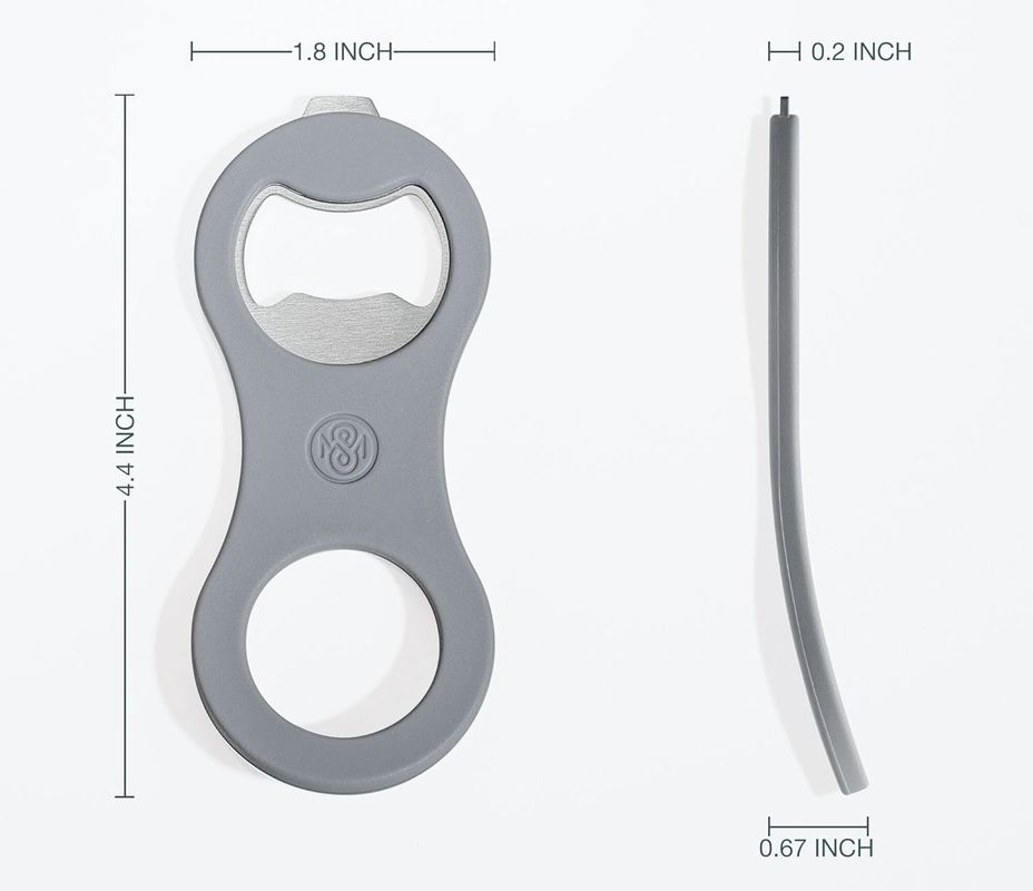 FDA 2 w 1 Magnetyczne otwieracze butelek do piwa dla lodówki i przyczepy przyczep z kapelą
