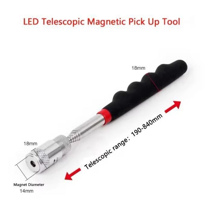 Długotrwałe urządzenie magnetyczne z LED i silnym magnesem