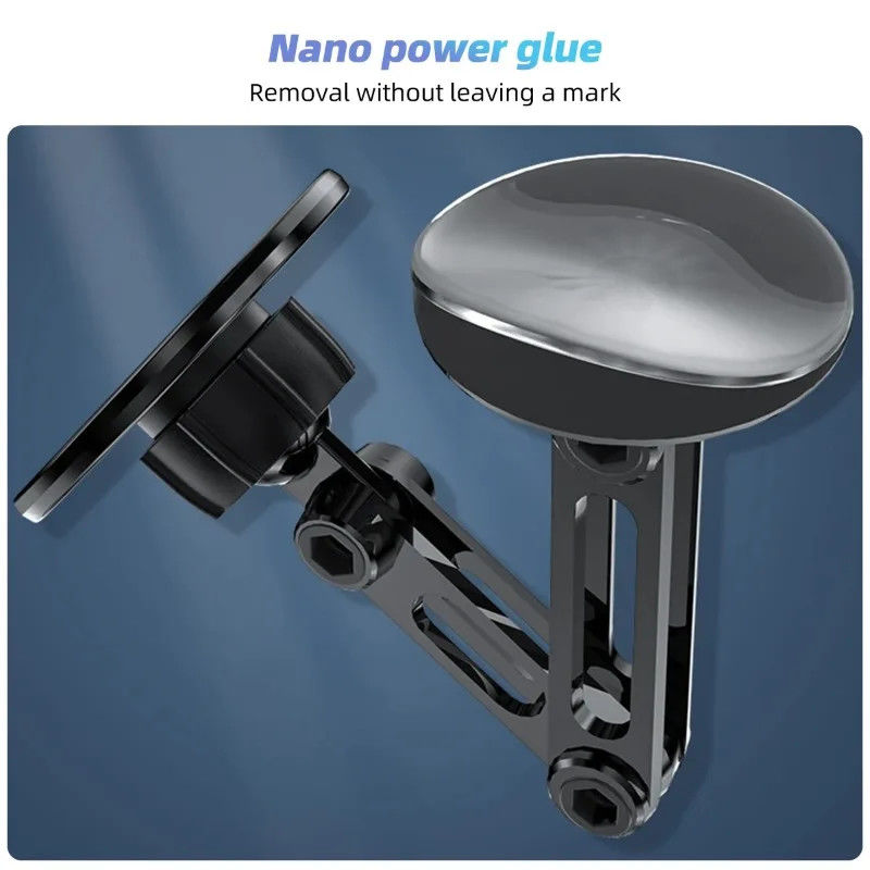360° Obrót Silny magnetyczny uchwyt do telefonów samochodowych dla Magsafe Składany telefon stacjonarny magnes wentylacyjny podnośnik GPS Wsparcie dla telefonu 14 13