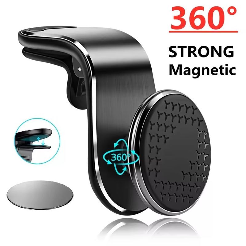Automat Magnetyczny Podtrzymacz Telefon Stand Magnet do wentylacji powietrza Wstaw samochodowy GPS Smartphone Wsparcie mobilne W uchwyt samochodowy dla iPhone Xiaomi Samsun