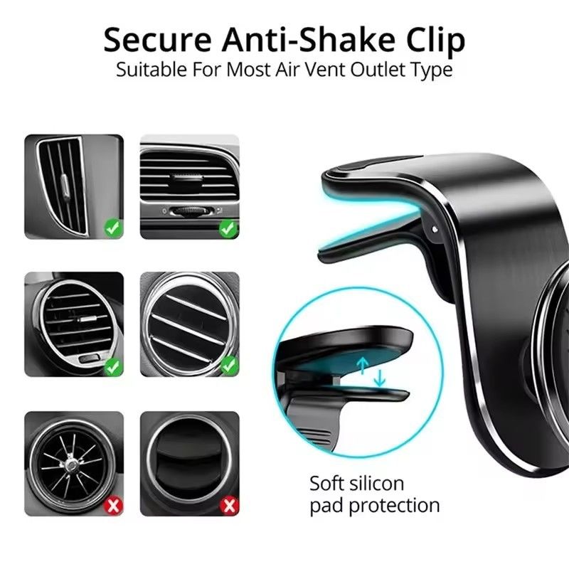 Automat Magnetyczny Podtrzymacz Telefon Stand Magnet do wentylacji powietrza Wstaw samochodowy GPS Smartphone Wsparcie mobilne W uchwyt samochodowy dla iPhone Xiaomi Samsun